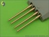 Master SM-700-029 France 380 mm/45 (14.96in) Model 1935 barrels - for turrets without blastbags (8pcs)
